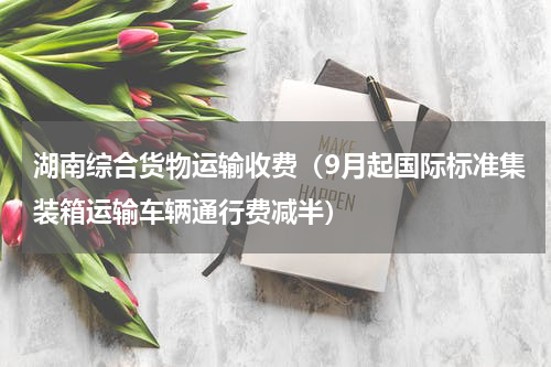 湖南综合货物运输收费（9月起国际标准集装箱运输车辆通行费减半）