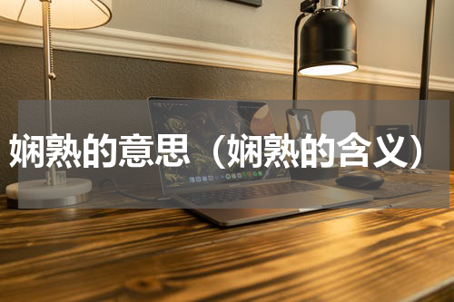 娴熟的意思（娴熟的含义）
