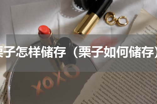 栗子怎样储存（栗子如何储存）
