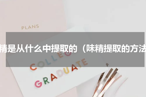味精是从什么中提取的（味精提取的方法）