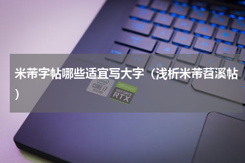 米芾字帖哪些适宜写大字（浅析米芾苕溪帖）