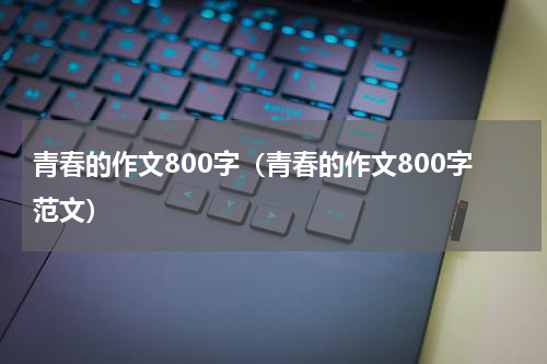 青春的作文800字（青春的作文800字范文）