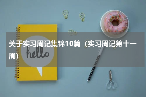 关于实习周记集锦10篇（实习周记第十一周）