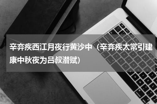 辛弃疾西江月夜行黄沙中（辛弃疾太常引建康中秋夜为吕叔潜赋）