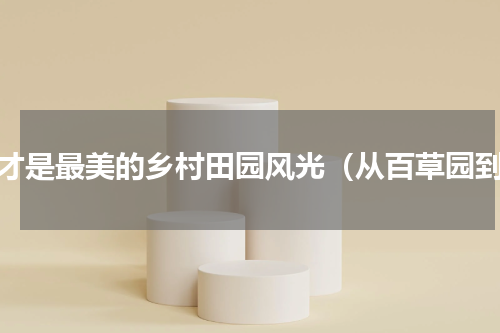 这才是最美的乡村田园风光（从百草园到）