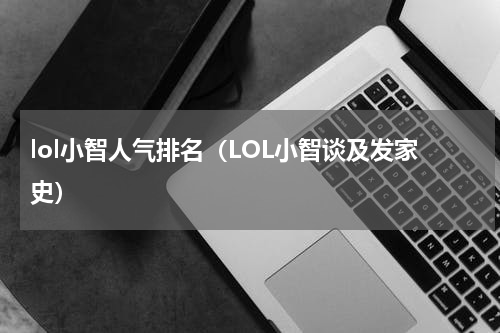 lol小智人气排名（LOL小智谈及发家史）