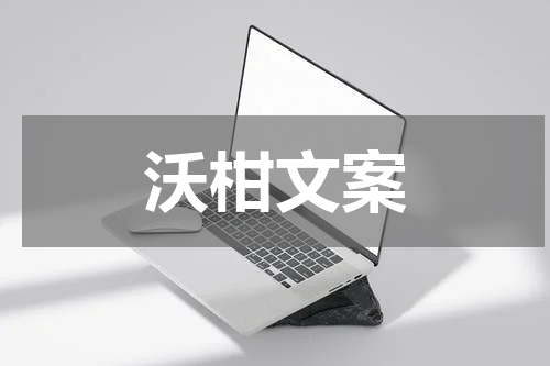 沃柑文案