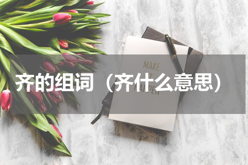 齐的组词（齐什么意思）