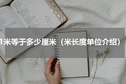1米等于多少厘米（米长度单位介绍）