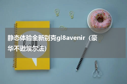静态体验全新别克gl8avenir（豪华不逊埃尔法）