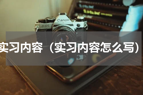 实习内容（实习内容怎么写）