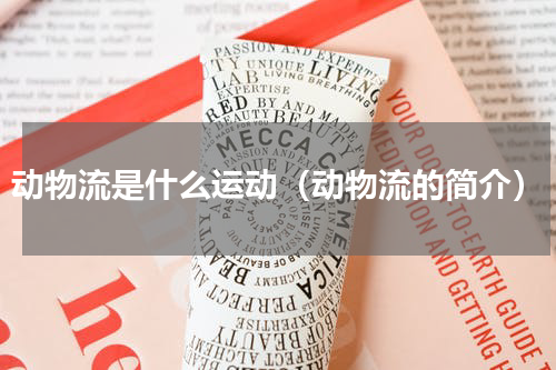动物流是什么运动（动物流的简介）
