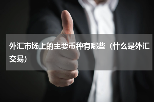 外汇市场上的主要币种有哪些（什么是外汇交易）