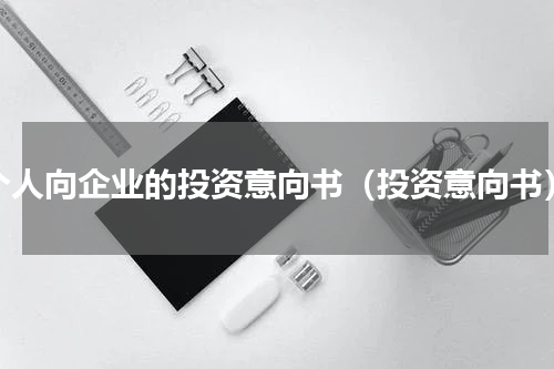 个人向企业的投资意向书（投资意向书）