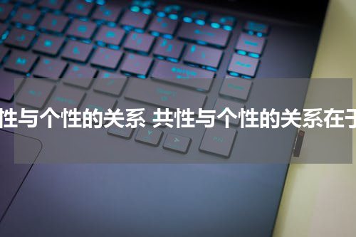 共性与个性的关系 共性与个性的关系在于