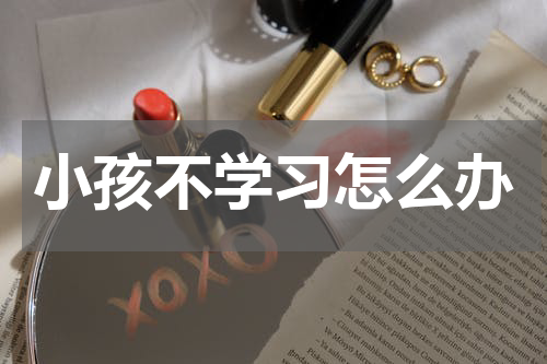 小孩不学习怎么办