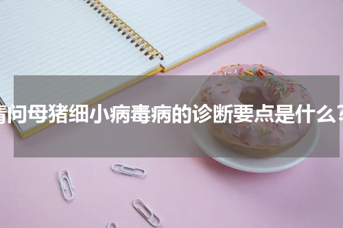 请问母猪细小病毒病的诊断要点是什么？