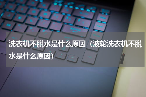 洗衣机不脱水是什么原因（波轮洗衣机不脱水是什么原因）
