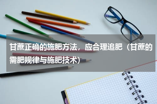 甘蔗正确的施肥方法，应合理追肥（甘蔗的需肥规律与施肥技术）