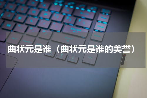 曲状元是谁（曲状元是谁的美誉）