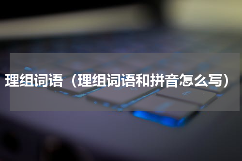 理组词语（理组词语和拼音怎么写）
