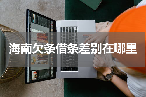 海南欠条借条差别在哪里