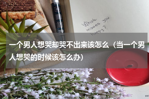 一个男人想哭却哭不出来该怎么（当一个男人想哭的时候该怎么办）