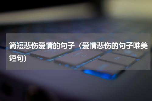 简短悲伤爱情的句子（爱情悲伤的句子唯美短句）