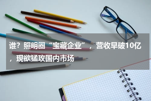 谁？照明圈“宝藏企业”，营收早破10亿，现欲猛攻国内市场