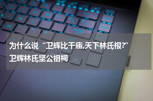 为什么说“卫辉比干庙,天下林氏根?” 卫辉林氏坚公祖祠