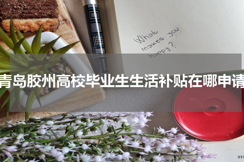 青岛胶州高校毕业生生活补贴在哪申请