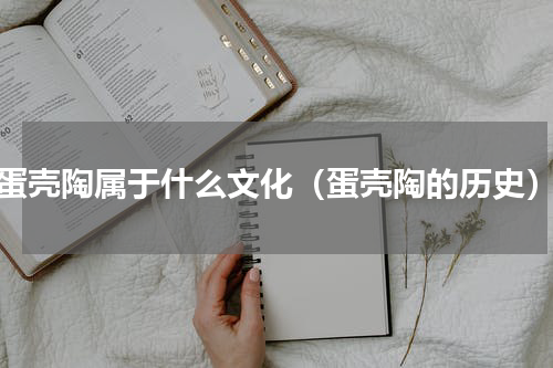 蛋壳陶属于什么文化（蛋壳陶的历史）