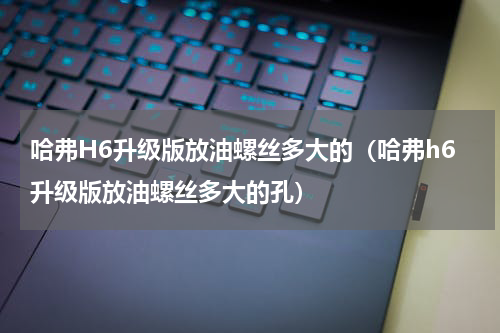 哈弗H6升级版放油螺丝多大的（哈弗h6升级版放油螺丝多大的孔）