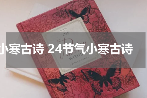 小寒古诗 24节气小寒古诗