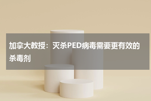 加拿大教授：灭杀PED病毒需要更有效的杀毒剂