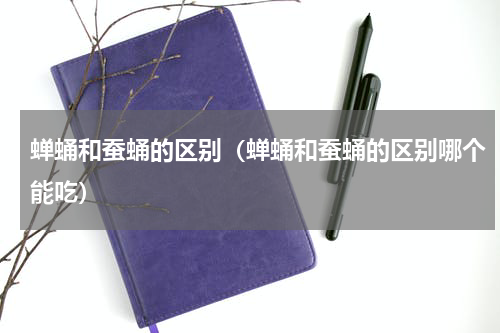 蝉蛹和蚕蛹的区别（蝉蛹和蚕蛹的区别哪个能吃）