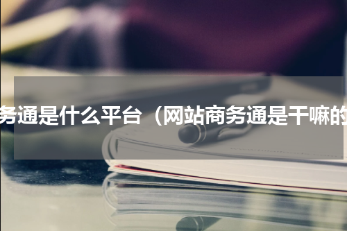 商务通是什么平台（网站商务通是干嘛的）