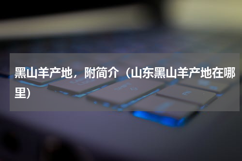 黑山羊产地，附简介（山东黑山羊产地在哪里）