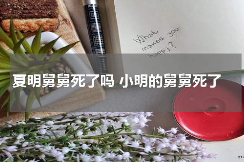 夏明舅舅死了吗 小明的舅舅死了