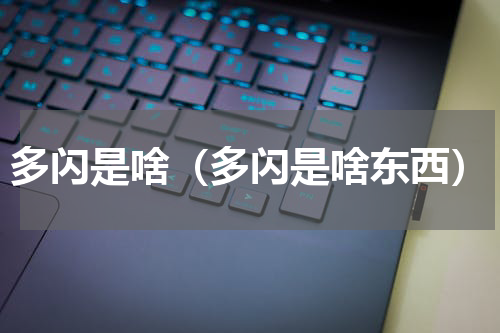多闪是啥（多闪是啥东西）