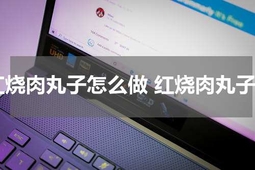 红烧肉丸子怎么做 红烧肉丸子