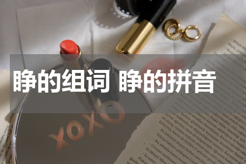 睁的组词 睁的拼音