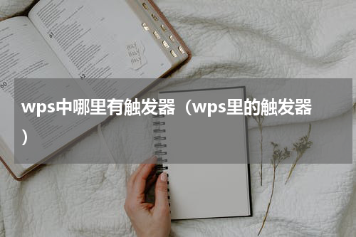 wps中哪里有触发器（wps里的触发器）