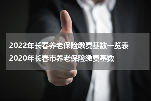 2022年长春养老保险缴费基数一览表 2020年长春市养老保险缴费基数