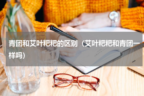 青团和艾叶粑粑的区别（艾叶粑粑和青团一样吗）
