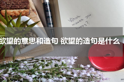 欲望的意思和造句 欲望的造句是什么