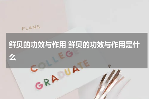 鲜贝的功效与作用 鲜贝的功效与作用是什么