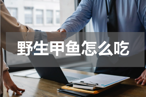 野生甲鱼怎么吃