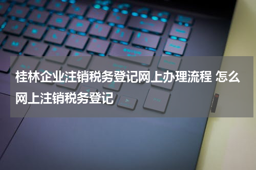 桂林企业注销税务登记网上办理流程 怎么网上注销税务登记