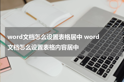 word文档怎么设置表格居中 word文档怎么设置表格内容居中